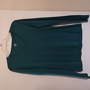 Womens Long Sleeve V Neck Shirt